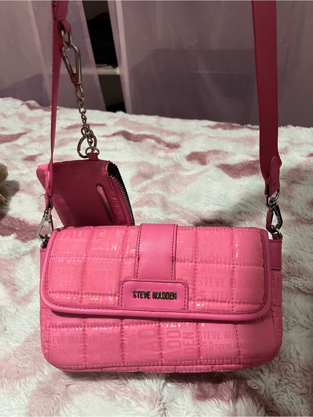 Steve Madden Hot Pink Bag